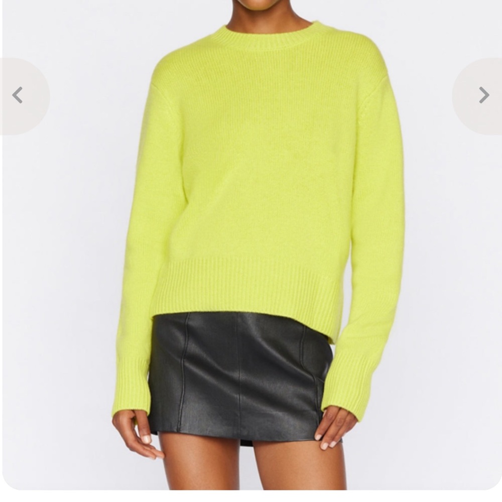 Frame cashmere crewneck sweater